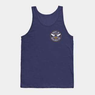 Made In Manchester Worker Bee Pocket Badge Tank Top